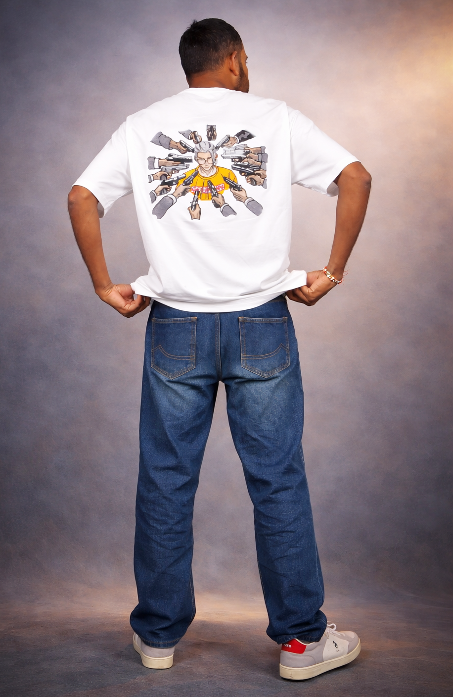 Sakamoto Days Oversize Embroidery T-Shirt