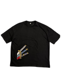 Zoro Three Swords Embroidery Oversized T-Shirt