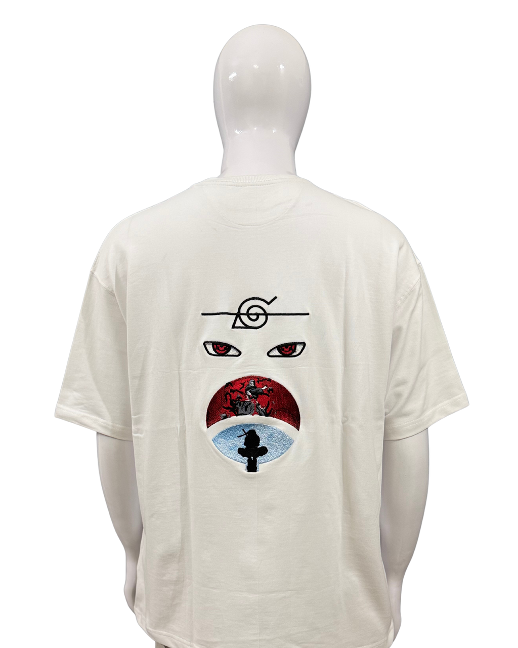 Naruto —  Itachi Uchiha Embroidery Oversized T-Shirt