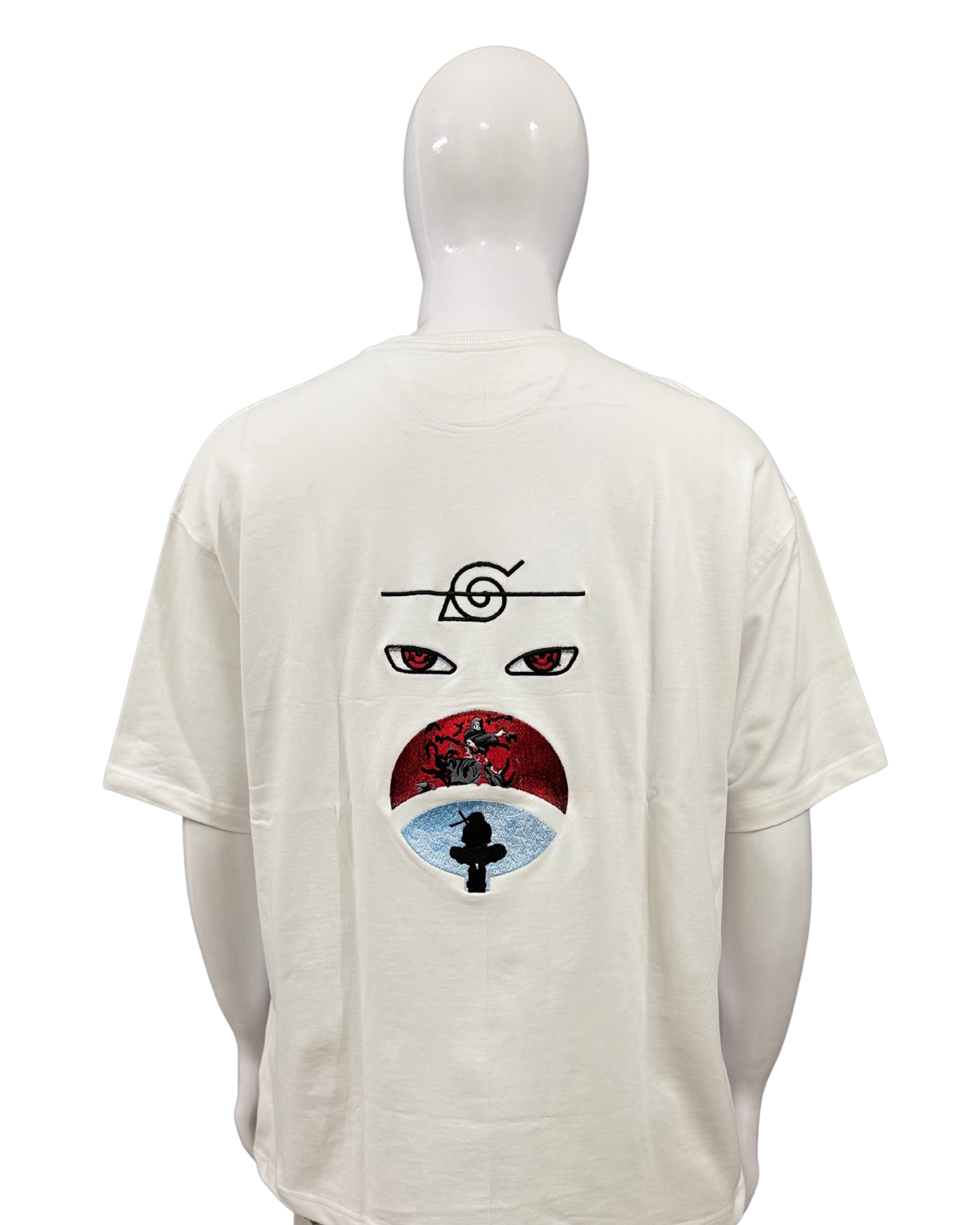 Naruto —  Itachi Uchiha Embroidery Oversized T-Shirt