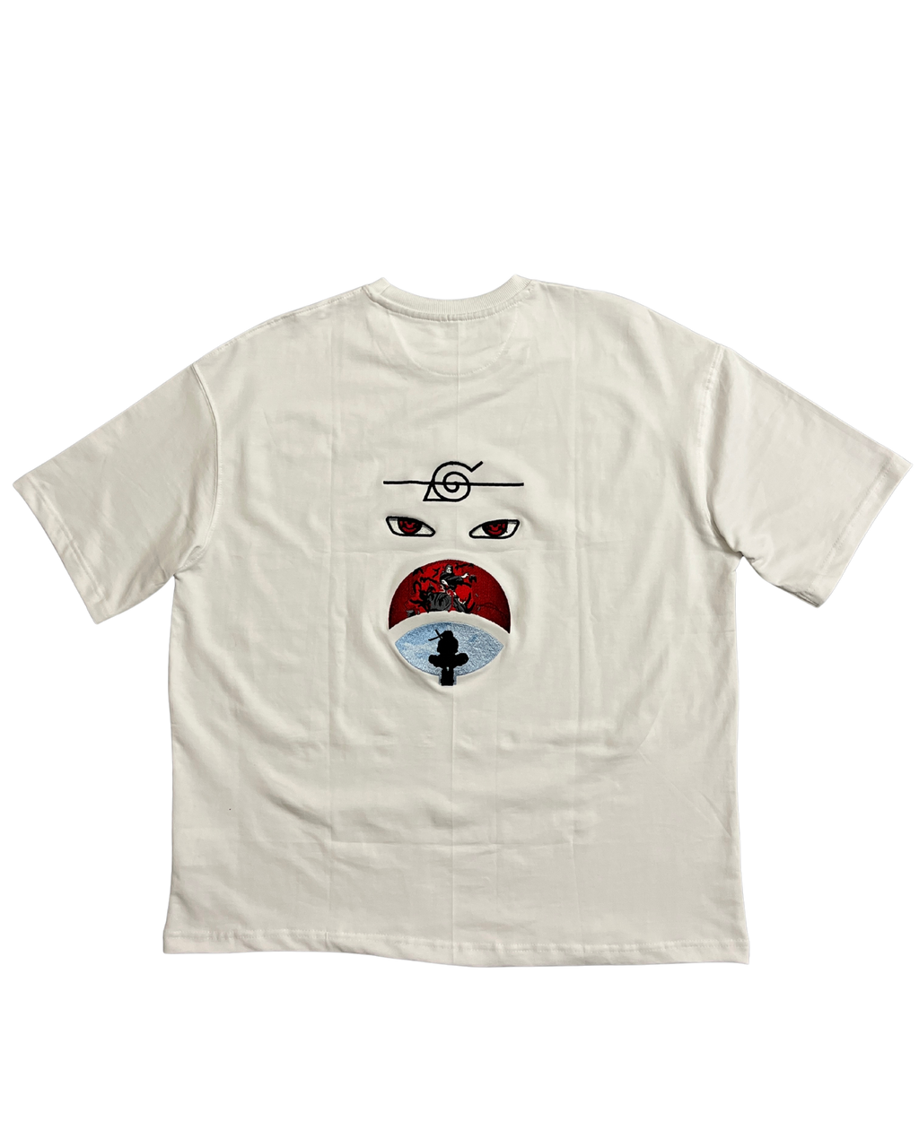 Naruto —  Itachi Uchiha Embroidery Oversized T-Shirt