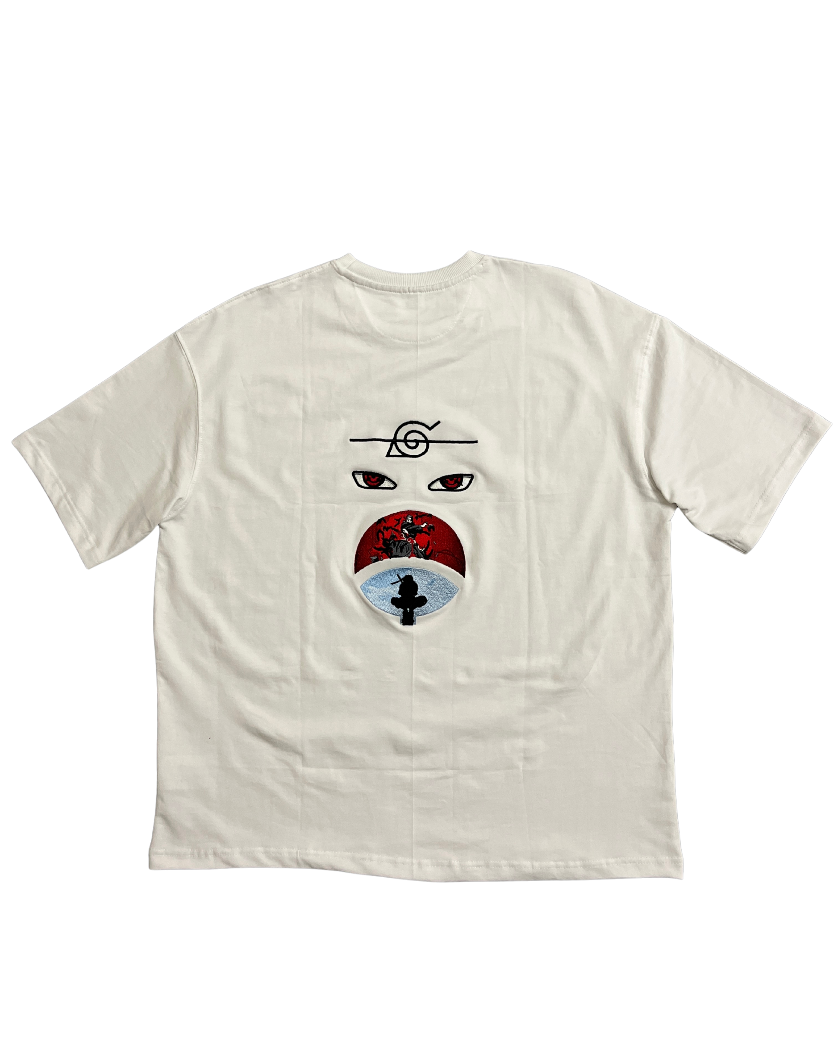 Naruto —  Itachi Uchiha Embroidery Oversized T-Shirt