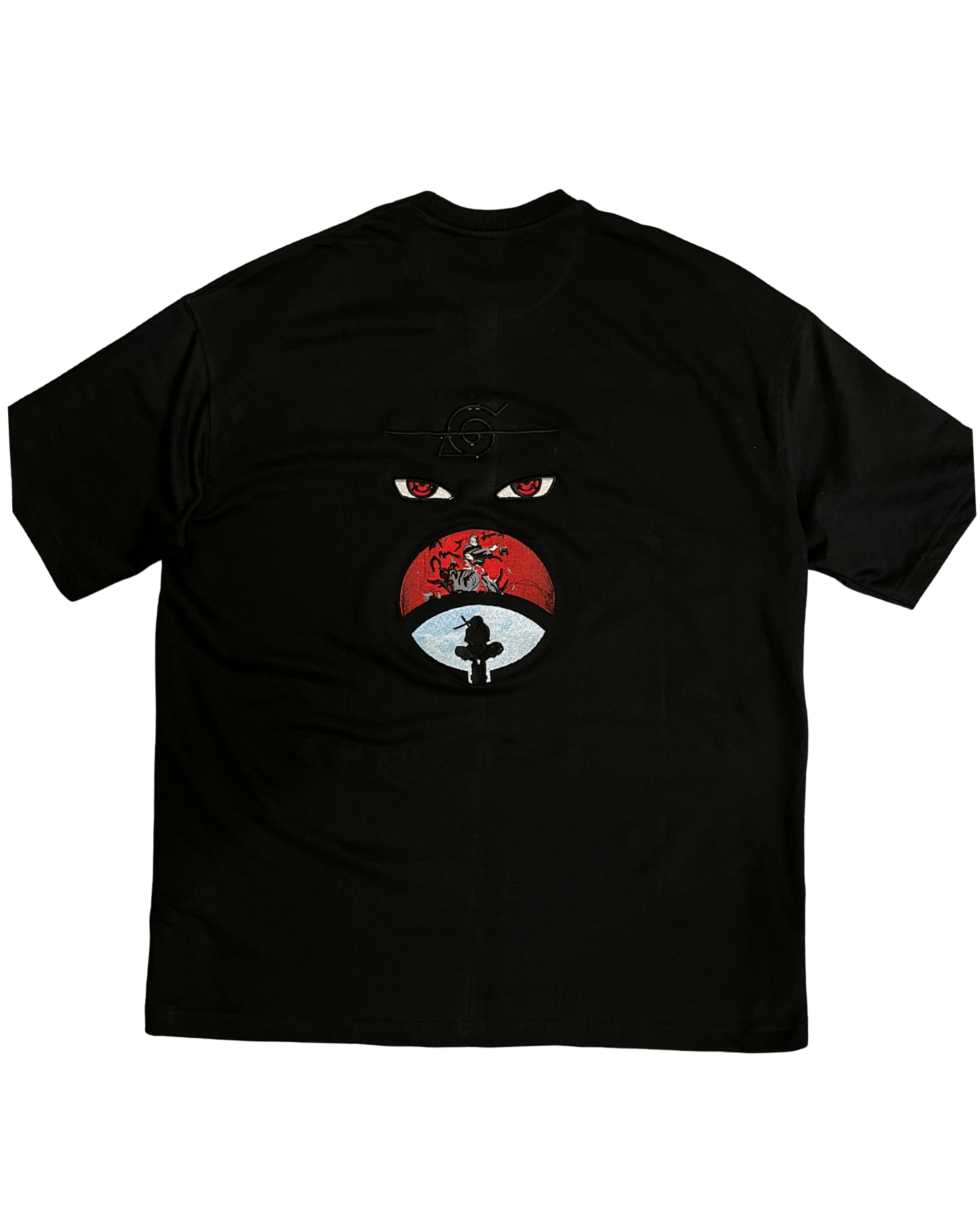 Naruto —  Itachi Uchiha Embroidery Oversized T-Shirt