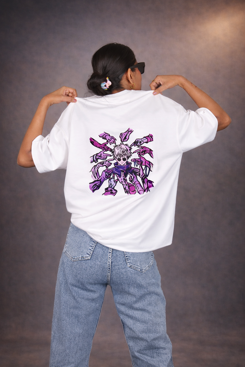 Gojo Limitless Oversized Embroidery T-Shirt