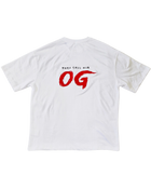 OG Back Embroidery Oversized Tshirt