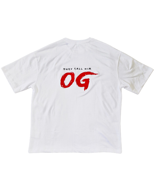OG Back Embroidery Oversized Tshirt