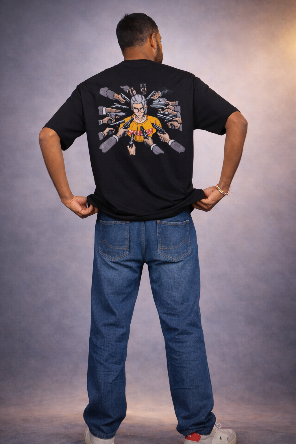 Sakamoto Days Oversize Embroidery T-Shirt