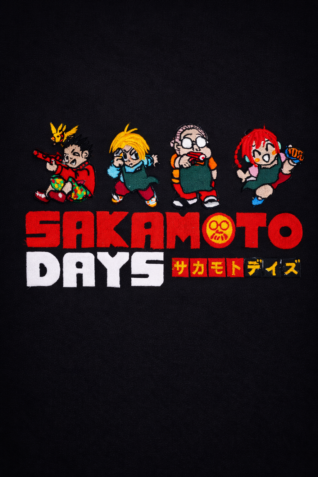 Sakamoto Days Oversize Embroidery T-Shirt